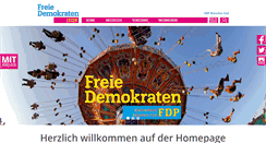 Desktop Screenshot of fdp-muenchen-sued.de
